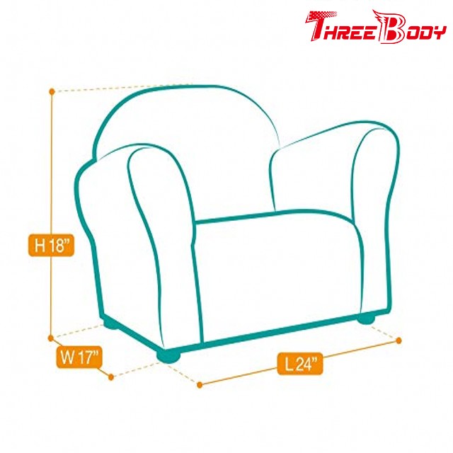 Kleinkind-Sofa-Stuhl Browns scherzt moderner, Jungen-Schlafzimmer-Stuhl-Zeitgenosse Möbel