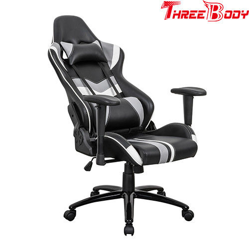 Kundenspezifische laufende Seat-Spiel-Stuhl-ergonomische Hoch-Rückseiten-Art-verstellbare Höhe