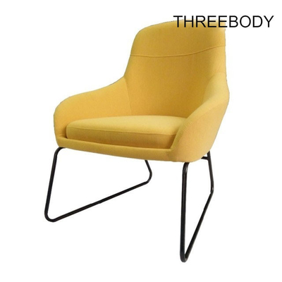 Original Shape Soft Modern Hotel Furniture Sofa Accent Arm Chair Customized