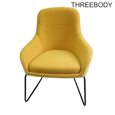 Original Shape Soft Modern Hotel Furniture Sofa Accent Arm Chair Customized