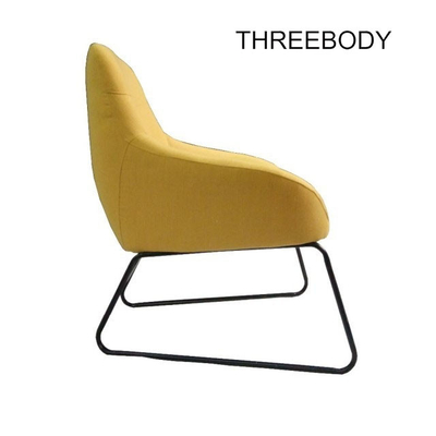 Original Shape Soft Modern Hotel Furniture Sofa Accent Arm Chair Customized