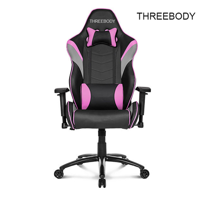 Ergonomic  Racing Gaming Chair 180 Degrees Adjustable Seat  Height Lifting Function