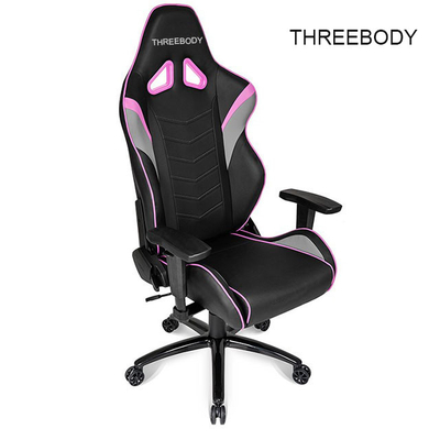 Ergonomic  Racing Gaming Chair 180 Degrees Adjustable Seat  Height Lifting Function