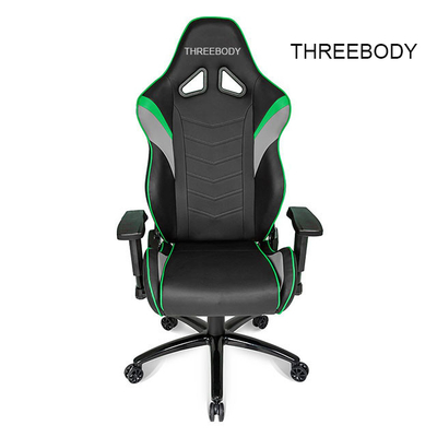 Big Tall Office Racing Gaming Chair High Back Height Adjustable Armrest Fire - Retardant