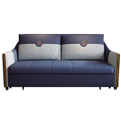 En's Fun Nordic Fashion Simple Light Removable And Washable Fabric Living Room Luxury Sofa Bed Combination