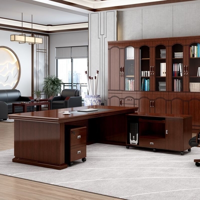 Chinese style president, Boss, supervisor desk and chair combination